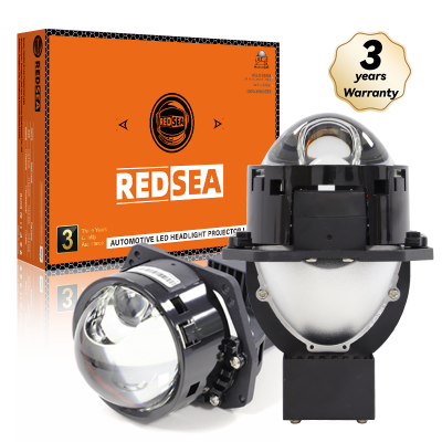 bi LED projector lens headlight